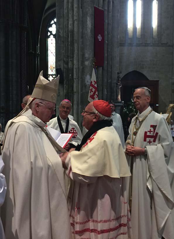 N 48 - FALL 2017 Newsletter Proceedings of the Grand Magisterium The visits of the Grand Master After having celebrated the Investiture ceremonies at Valletta (Lieutenancy for Malta) on September