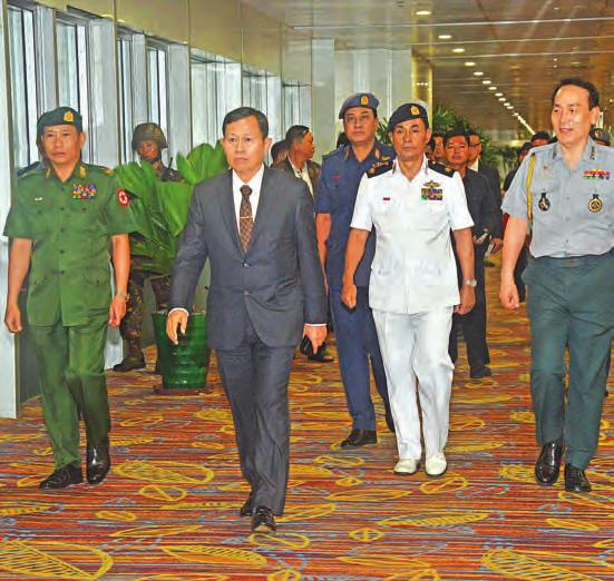 reduce military tension. The decision came on the third day of JMC-U s 12th meeting held yesterday morning at the National Reconciliation and Peace Center (NRPC) on Shweli Road in Yangon.