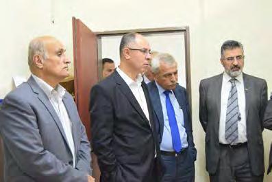 The meeting at the Methaq Institute (March 4, 2018) 7 Right: Fa'ed Mustafa,