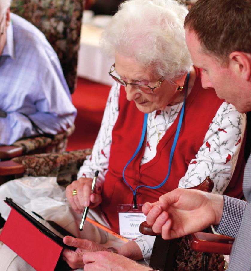 Older people matter The Gift of Years vision is to inspire, equip and enable every church across the UK to improve the spiritual lives of older people by: increasing the provision of spiritual care
