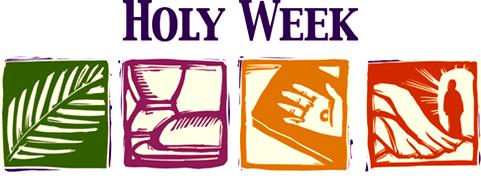 HOLY WEEK/DIVINE MERCY SUNDAY Holy Week at St.