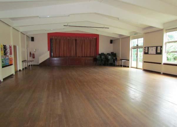THE CHURCH HALL The main hall In addition to being used by Habitat pre-school every day the Hall, which adjoins the church, is also hired out