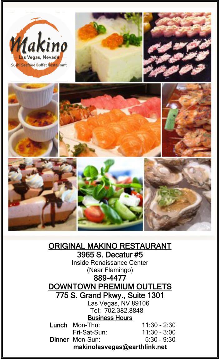 Makino Seafood & Sushi Restaurant 3965 S.