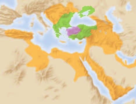Expansion of the Ottoman Empire ATLANTIC OCEAN 0 Vienna 20 E 40 E 40 N SPAIN ITALY Rome HUNGARY Lepanto Kosovo Black Sea Constantinople (Istanbul) ASIA MINOR Caspian Sea 60 E W S N E AFRICA