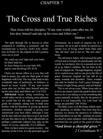 Pass the crucifix around to the students and allow each of them to silently look at the wounds of Christ and reverence the Cross. Develop 1. Read paragraphs 1 3. 2.