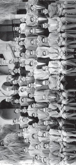 162 Fig.2. University of Allahabad MSc Final (Physics) Class of 1959. Left to right:front row: K.P. Tiwari, Shankar Swarup, K.C. Banerji, A. Mohan, Rajendra Singh, K. Majumdar, K.