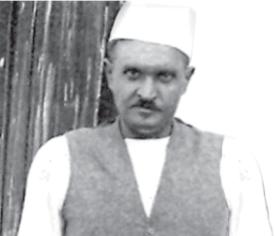 168 Fig. 11. A photograph of Dada s father Sri Vishveshwar Prasad. Photo, ~ 1930.