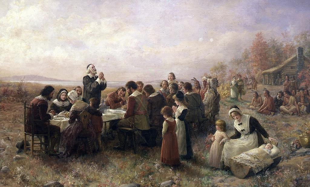 Name: Class: The Plymouth Thanksgiving Story By Chuck Larsen 1986 What is often called the First Thanksgiving was a feast that included English settlers and Native Americans in 1621.