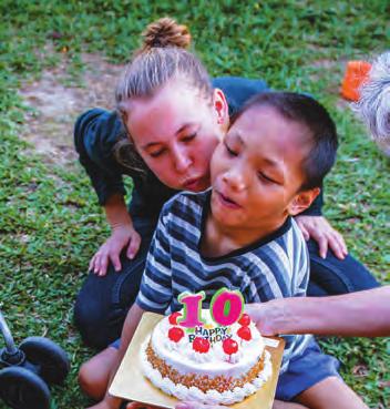 A sponsorship form is available at bmsworldmission.org/wonderfullymade Have a birthday party 2017 marks ten years since BMS work with children with disabilities in Thailand began.