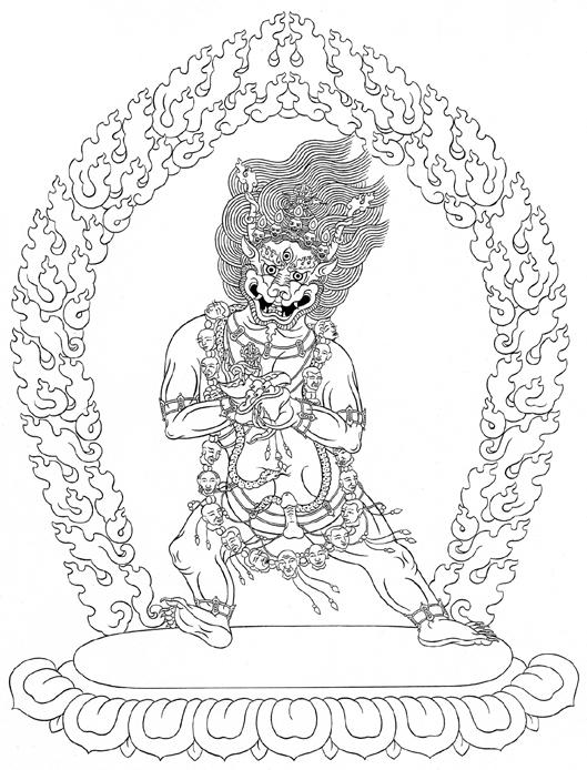 Extremely Abbreviated Sadhana of the Vanquishing Master Surpassing All, the Glorious Solitary Hero Vajrabhairava (bcom-ldan- das dpal rdo-rje jigs-byed dpa -bo gcig-pa i sgrub-thabs shin-tu