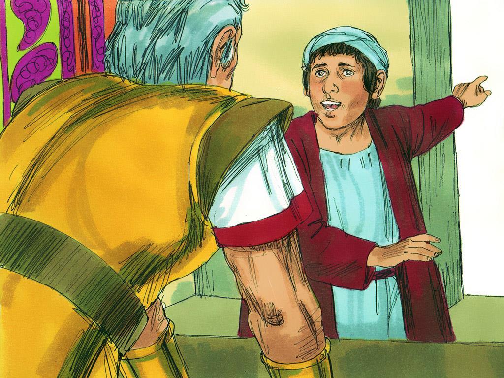 8. Paul s nephew ran to the place where Paul was being held prisoner and told Paul all about the plot. Paul told his nephew to tell the Roman commander so he did.