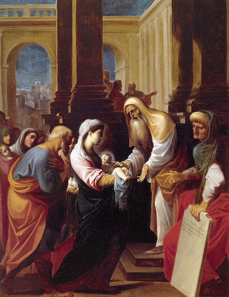 Presentation in the Temple, by Lodovico Carracci, c. 1605 PRAYER & WORSHIP Mass of Anticipation: Saturday, 5:15 p.m. Sunday Mass: 7:30, 9:00 and 10:30 a.m. (English); 5:00 p.m. (Spanish) Daily Mass: Monday, Tuesday, Wednesday and Friday, 7:00 a.