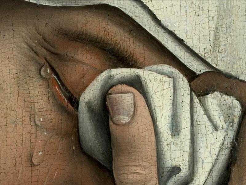 Mary's Tears, detail from Descent from the