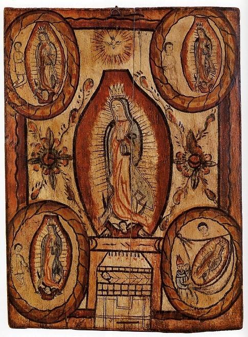 Our Lady of Guadalupe Nuestra Señora de Guadalupe José Aragón Kingdom of the Saints, pg 124 Feast day December 12 The Virgin Mary standing in a body