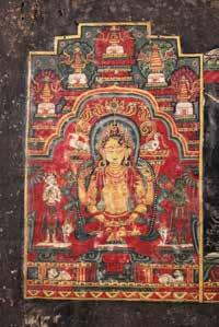 5 cm (10 x 27 ¼ x 5 ¾ in); second volume: 23 x 65 x 16 cm (9 x 25 ½ x 6 ¼ in) The Sutra of the Auspicious Aeon (Bhadrakalpikasutra) is a Mahayana sutra written between about 200 and 250 CE.