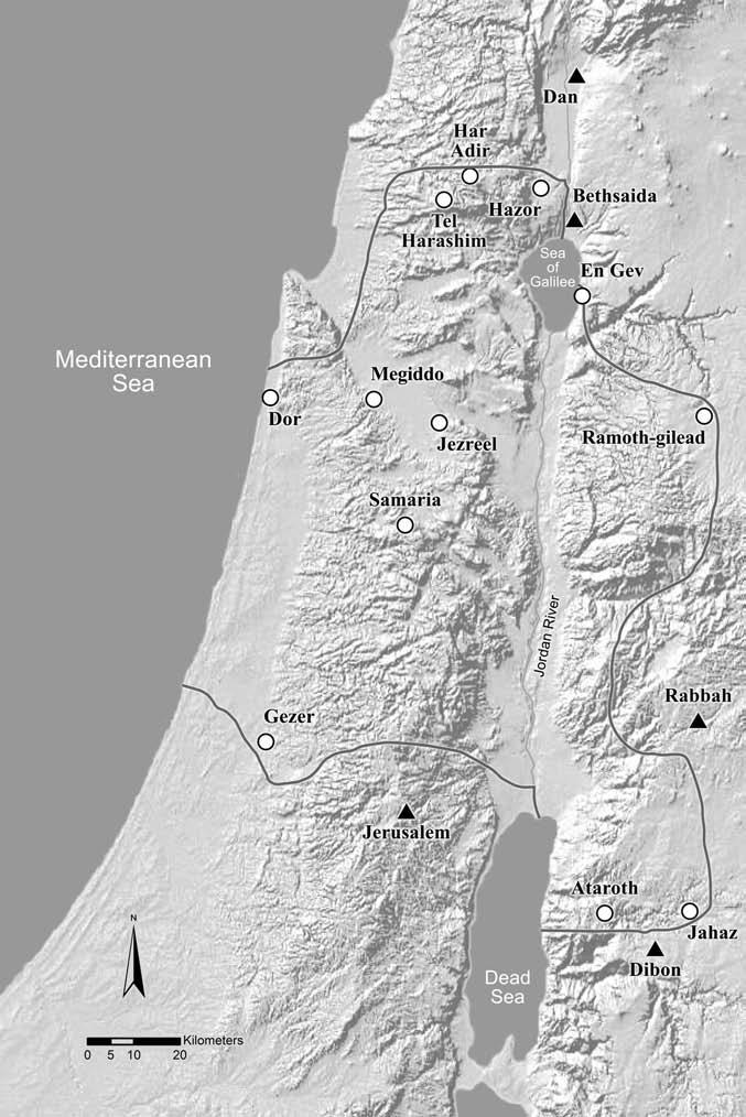 86 THE ARCHAEOLOGY AND HISTORY OF NORTHERN ISRAEL Figure 19.