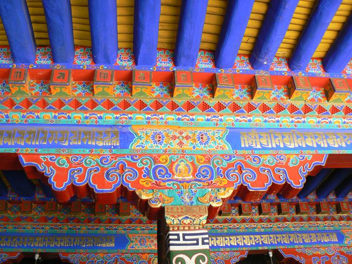 The major achievement of the Nepalese is the brick and wood construction, including the extended wooden eaves, similar to