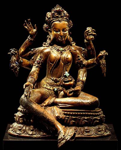 Tara s attributes matched those of Avalokiteshvara, as did her function as protector from dangers.