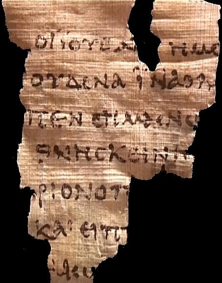Papyrus 52 P52 John