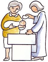 Currently, we have one dedicated parishioner who has been preparing our parents and Godparents to celebrate the Sacrament of Baptism.
