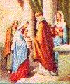 Fourth Joyful Mystery Joyful Mysteries: First Second Third Fourth Fifth Fourth Joyful Mystery The Presentation of the Child Jesus in the Temple (Obedience to God's Will) "Now, Master, you may let