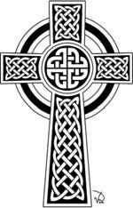 Celtic Cross Celtic Crosses are ancient symbols which represent Scottish, Irish, British, and Welsh Christian heritage.