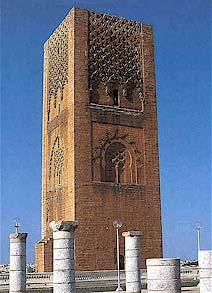 Figure 6: Tower of Hassan Mosque Rabat (Morocco) Figure 7: Minaret of Mansurah Mosque Telemcen (Algeria) Although the North African minaret had enriched Muslim architecture, it had also influenced