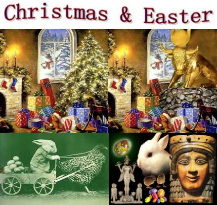 CHRISTMAS AND EASTER ARE PAGAN FESTIVALS NOT ACCEPTABLE TO GOD By George Lujack Christmas and Easter are the two most celebrated Christian holidays.