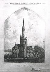 Christ Church by Paul Dawson The opening for divine worship on 23rd March 1871 of a United Methodist Free Church on Thornes Lane to seat 600 people at a cost of 1,200, agitated the Vicar of Thornes,