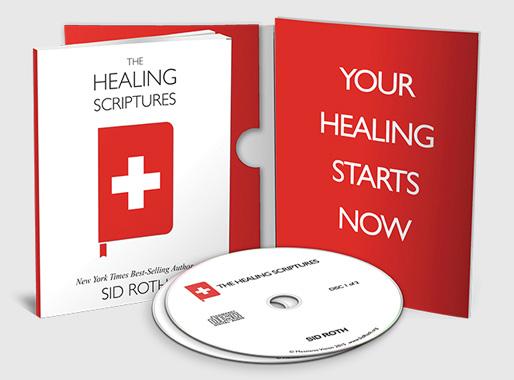 Step Into Your Healing Your Healing Scriptures experience contains: The Healing Scriptures book of personalized healing Scriptures selected by Sid Roth for you to