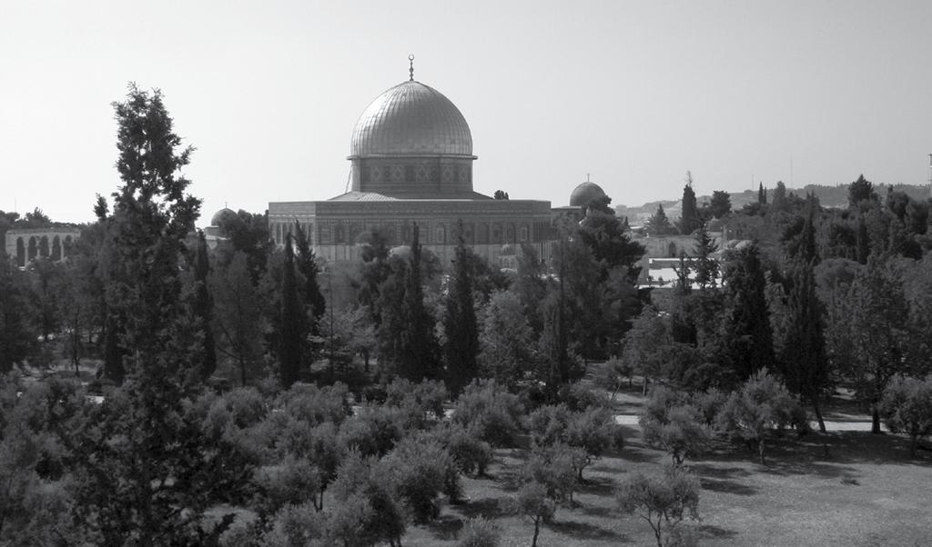 The Dome of the Rock sits atop the Temple Mount in Jerusalem. The site marks the traditional location of Solomon s Temple and where Abraham went to sacrifice his son Isaac.