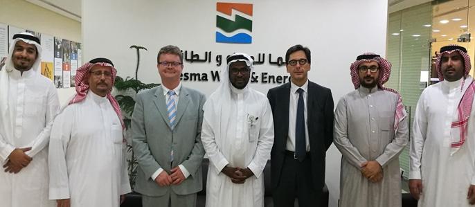 NW&E Hosts Visit by Saur Group Nesma Water & Energy was visited by Saur Group, a French company specialized in water management and energy solutions.