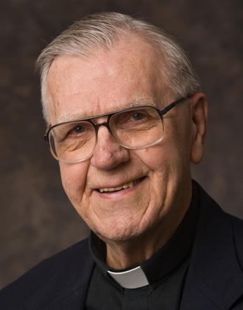 William Burke, SJ, 54 years of service During your deliberations, keep the word service close to your heart.