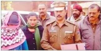 1,, along with his team arrested lady namely:- 1. Jaspreet Kaur w/o Rinku Kumar Caste Saini r/o Fatehpur, PS Narot Jaimal Singh,. Arrested on 19.12.16 Recovered :- Kidnapped Girl Baby FIR No.