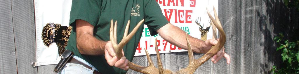 some nice bucks. Guide Kyle Montgomery in the center.