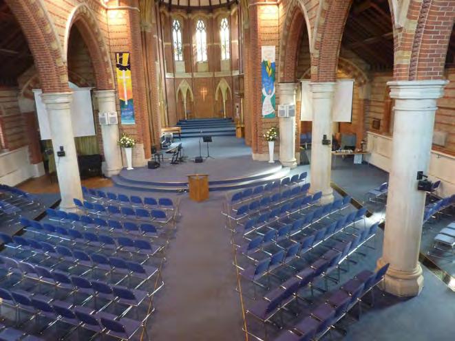 A spatial review has recently been undertaken by an (architect) church member which has highlighted possible future development of the church building and surrounds.