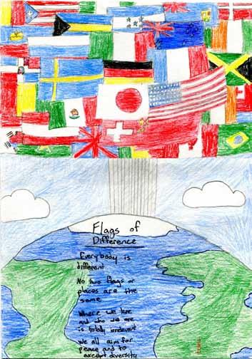 No Place for Hate Student Art Contest Winners Upper Elementary