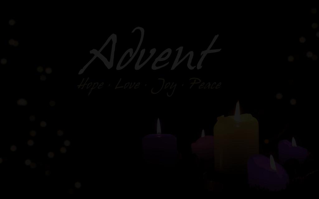 Two Sisters By Pastor Keith Wiens The season of Advent comes at the darkest time of the year. The short days and the long nights remind us of the darkness of our world.