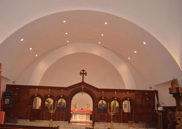 St. George Greek Orthodox Church Phase 2 Estimated Date of Installation Spring 2019 H C D A D G E E B F A) Platytera The large icon of Panagia located behind the altar $125,000 (gifted) B) Holy Altar