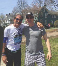 George Tsandikos, Leadership 100 Chairman, stated: We commend Jim for his participation in the Boston Marathon and for his untiring support of the worthy cause of Cops for Kids and Cancer.