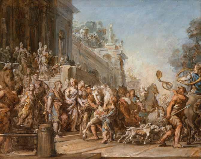 The Aeneid The Departure of Dido and Aeneas for the Hunt