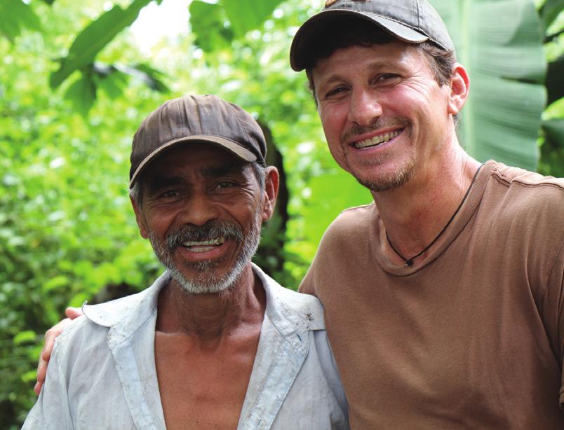 John Bland (right), with a Nicaraguan community leader. Clean water is a family s first and most basic physical need. Clean water promotes good health.