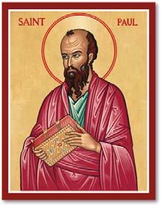 Celebration of the Conversion of St. Paul, Thursday, January 25. To commemorate St.