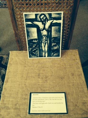 crucifixion icon Jesus is