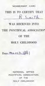Ask your parents if they were members when they were young. Here is a HCA membership card from 1961. 170 Vol. 23.1 Intermediate Gr. 7-9 This newsletter will focus on the country of Haiti.