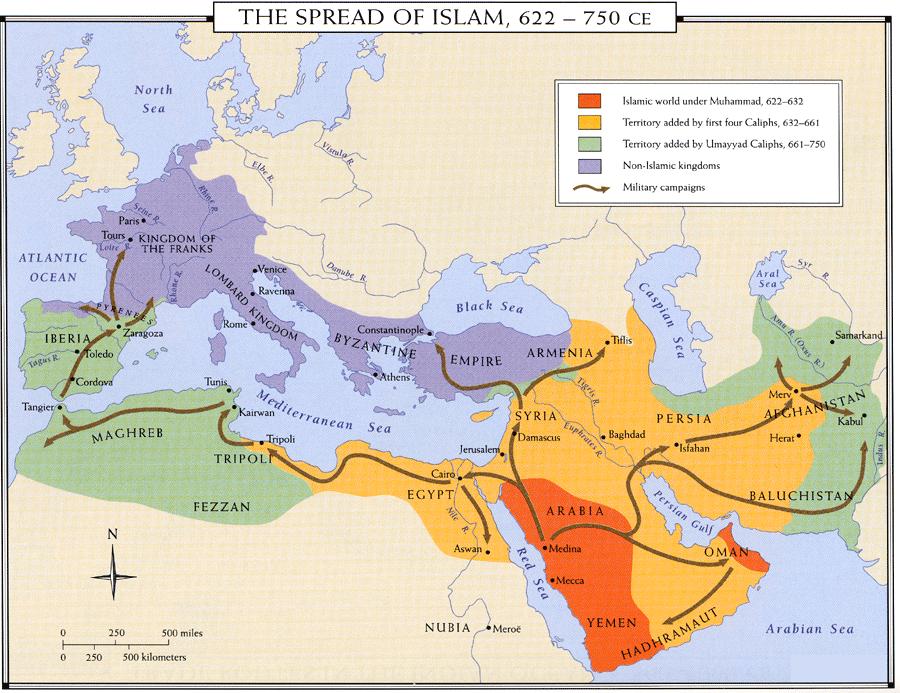 Islam An Overview Islamic History after Mohammad -Caliphate: The political-religious state comprising the Muslim community and the lands and peoples under its dominion in the centuries following the