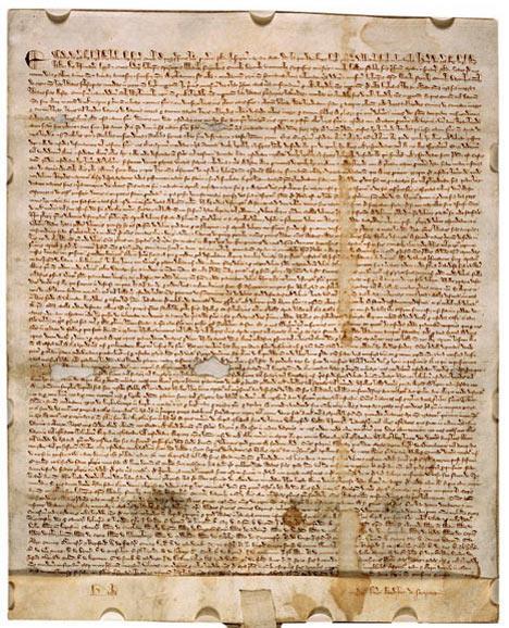 England and the High Middle Ages In response to the fear of the growing power of the king, the English nobles banded together and force the King John to sign the Magna Carta in 1215: recognizes the