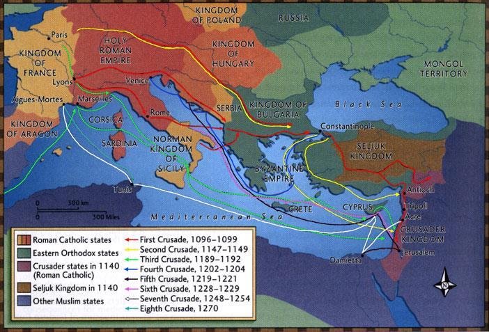 Effects of the Crusades: increased trade with the Middle East and Byzantine Empire Growth of money economy Increased