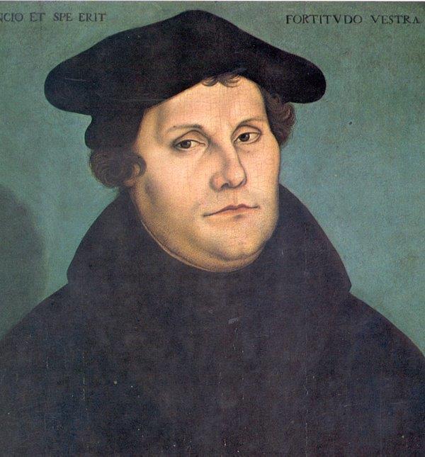 How did Martin Luther challenge the Church?