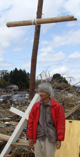 Pastor Hiroshi Minegishi stood in Kesennuma, Japan, where his church once stood. It was destroyed by the 2011 earthquake and tsunami that devastated the Tohoku region.